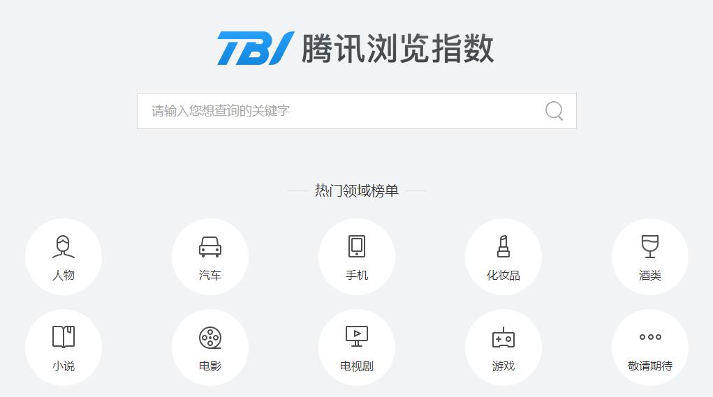 TBI腾讯浏览指数来了!告诉你自媒体的热点是什么
